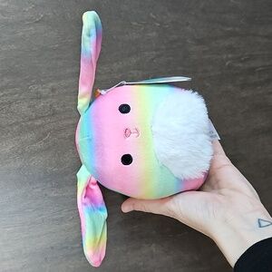 NWT Squishmallows Danya Rainbow Bunny